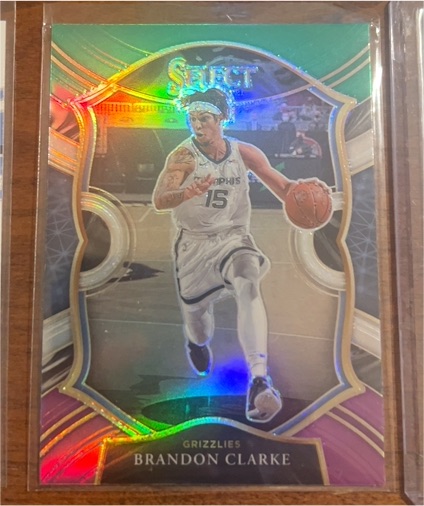 2020-21 Panini Select #55 Brandon Clarke — front