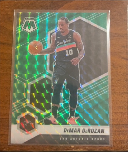 2020-21 Panini Mosaic #133 DeMar DeRozan — front