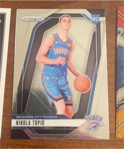 2024-25 Panini Prizm #230 Nikola Topic — front