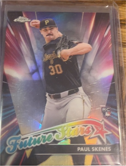 2024 Topps Chrome Update #FSU-17 Paul Skenes Future Stars — front