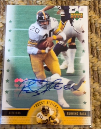 2005 Upper Deck Legends #LS-RB Rocky Bleier — front