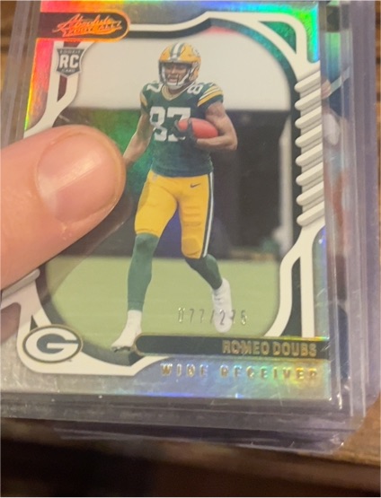2022 Panini Absolute #135 Romeo Doubs — front
