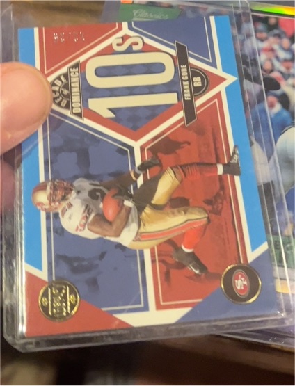 2022 Panini Legacy #DD-18 Frank Gore Decade of Dominance — front