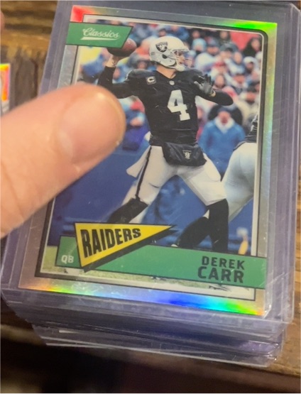 2018 Panini Classics #71 Derek Carr — front