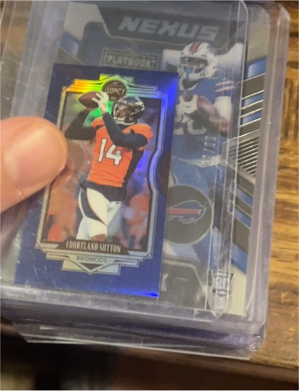 2023 Panini Playbook Nexus Courtland Sutton — front