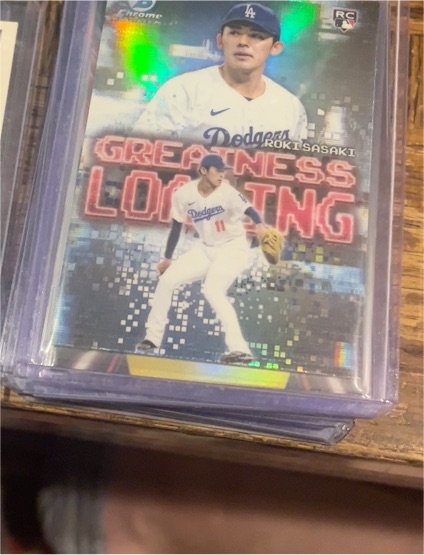 2025 Bowman Greatness Loading #GL-23 Roki Sasaki — front
