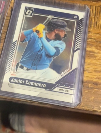2024 Panini Donruss Optic #40 Junior Caminero — front