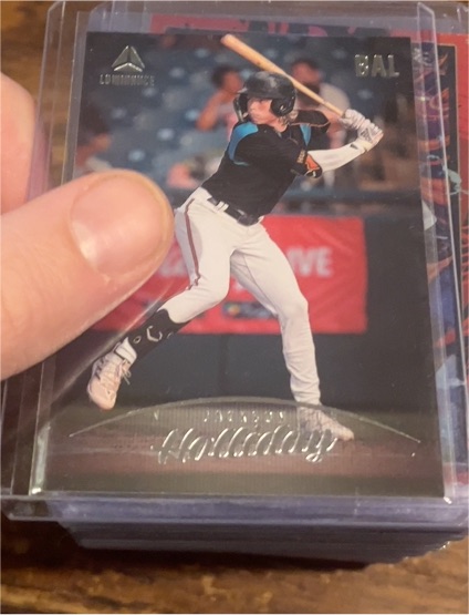 2023 Panini Chronicles Luminance #35 Jackson Holliday — front