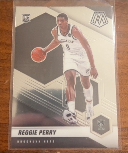 2020-21 Panini Mosaic #244 Reggie Perry — front