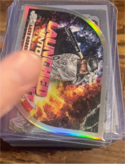 2024 Topps Chrome Cosmic #LIO-9 Luis Robert Jr Launched Into Orbit — front