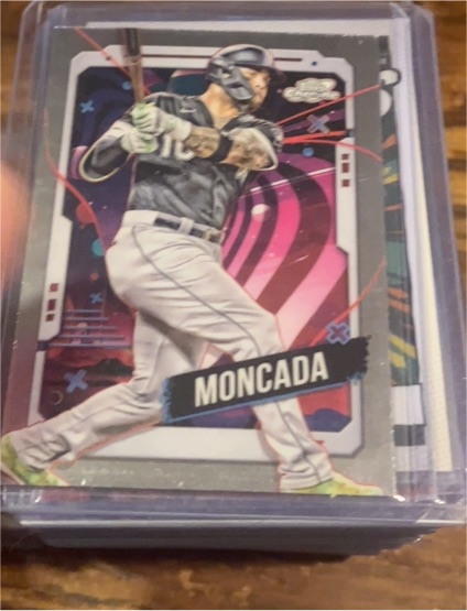2024 Topps Chrome Cosmic #56 Yoan Moncada — front