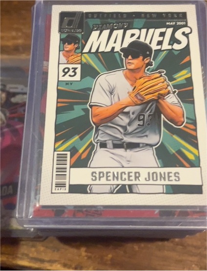 2024 Panini Donruss Diamond Marvels #14 Spencer Jones — front