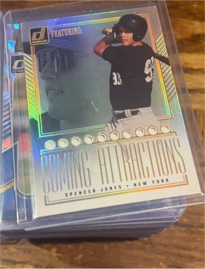 2024 Donruss Coming Attractions Spencer Jones — front