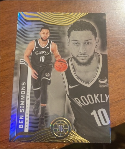 2021-22 Panini Illusions #7 Ben Simmons — front