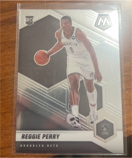 2020-21 Panini Mosaic #244 Reggie Perry — front