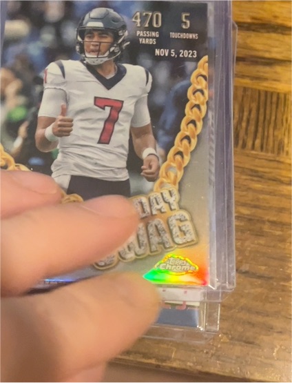 2024 Topps Chrome Sunday Swag #SS-7 CJ Stroud — front