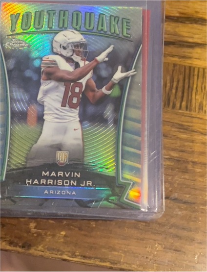 2024 Topps Chrome #Y-4 Marvin Harrison Jr. Youthquake — front