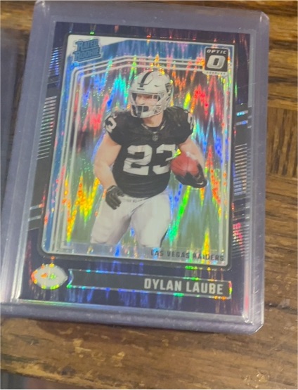 2024 Panini Donruss Optic Rated Rookie Dylan Laube — front