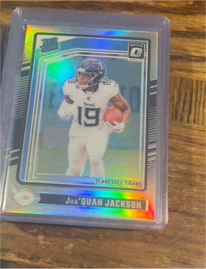 2024 Panini Donruss Optic Rated Rookie Jha'Quan Jackson — front