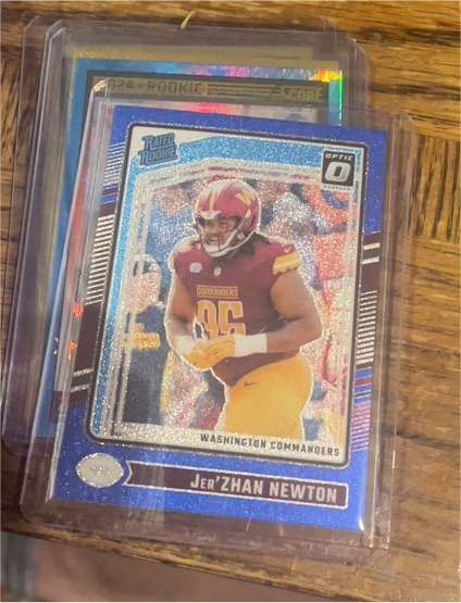 2024 Panini Donruss Optic #252 Jer'Zhan Newton — front