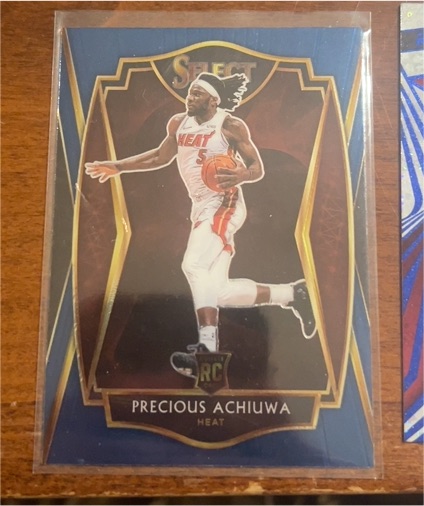 2020-21 Panini Select #193 Precious Achiuwa Rookie RC — front