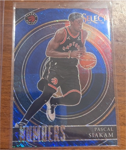 2020-21 Panini Select #32 Pascal Siakam — front