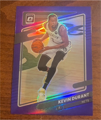 2021-22 Panini Donruss Optic #11 Kevin Durant — front