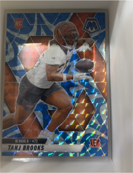 2025 Panini Mosaic Football #400 Tahj Brooks — front
