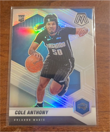 2020-21 Panini Mosaic #207 Cole Anthony — front