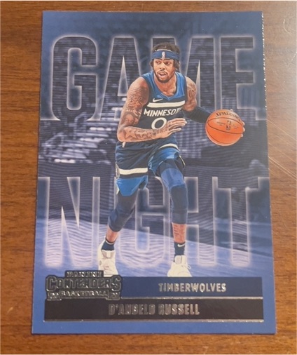 2020-21 Panini Contenders Game Night Ticket #10 D'Angelo Russell — front
