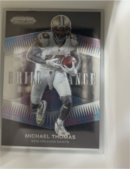 2021 Panini Prizm Football #B-19 Michael Thomas Brilliance — front