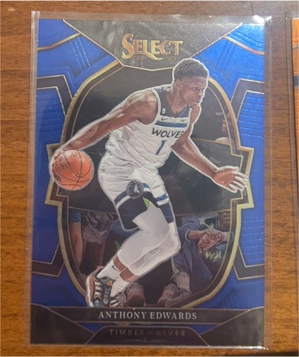 2022-23 Panini Select Concourse #46 Anthony Edwards — front