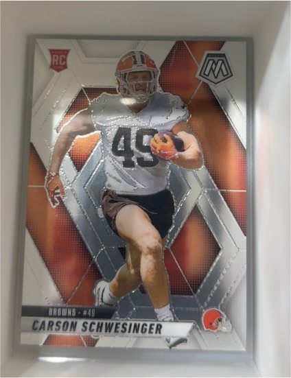 2025 Panini Mosaic #371 Carson Schwesinger — front