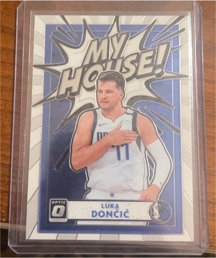 2020-21 Donruss Optic #13 Luka Doncic My House — front