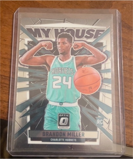 2023-24 Panini Donruss Optic #5 Brandon Miller My House — front