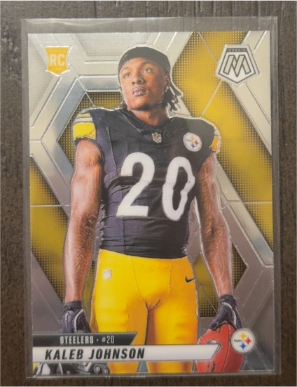 2025 Panini Mosaic #289 Kaleb Johnson — front