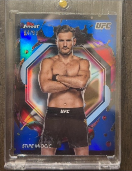 2024 Topps Finest UFC #241 Stipe Miocic — front