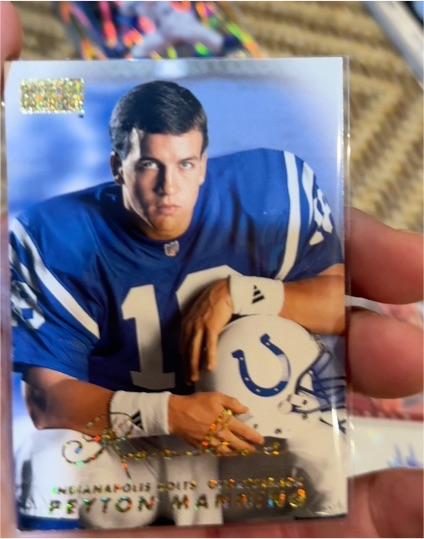 1998 Skybox Premium #231 Peyton Manning — front