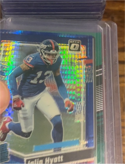 2024 Donruss Optic #13 Jalin Hyatt — front
