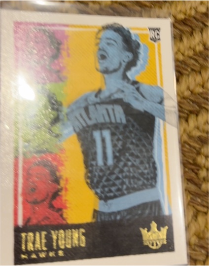 2018-19 Panini Court Kings #187 Trae Young Rookie — front
