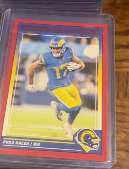 2024 Panini Score #156 Puka Nacua — front