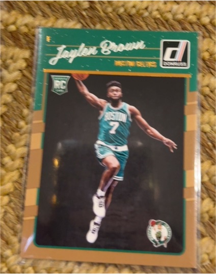 2016-17 Panini Donruss #153 Jaylen Brown — front