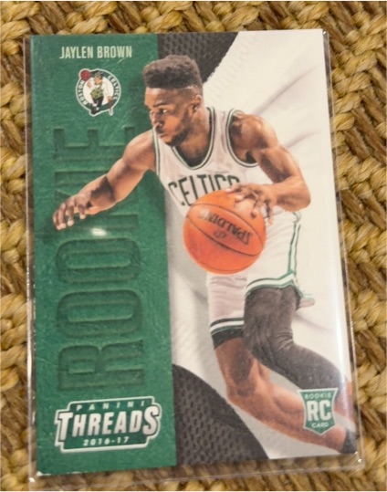 2016-17 Panini Threads #205 Jaylen Brown Rookie — front