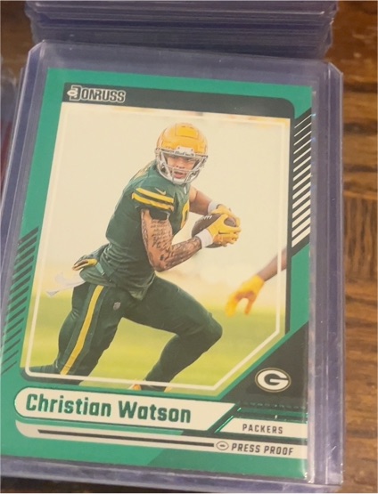 2024 Donruss #132 Christian Watson — front