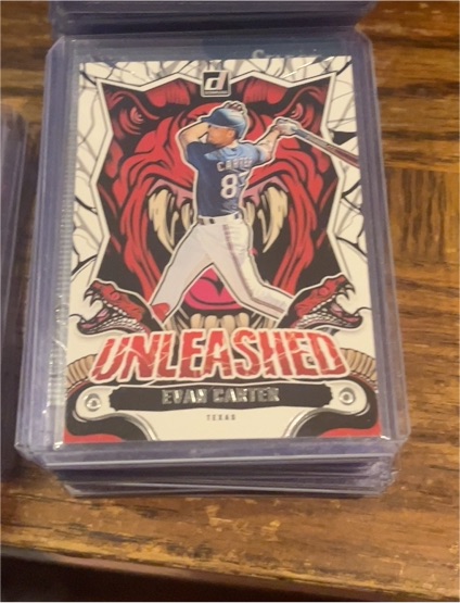 2024 Panini Donruss Unleashed #6 Evan Carter — front