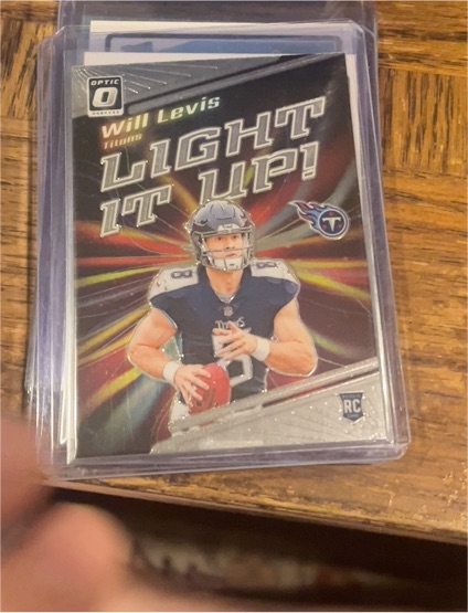 2023 Panini Donruss Optic Light It Up #LU-WL Will Levis Rookie — front