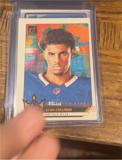 2024 Donruss Gridiron Kings #13 Keon Coleman — front