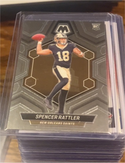 2024 Panini Mosaic #393 Spencer Rattler — front