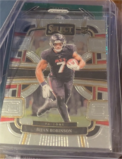 2023 Panini Select - Concourse #4 Bijan Robinson (RC) — front