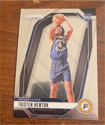 2024-25 Panini Prizm #261 Tristen Newton — front